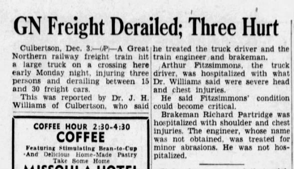 Clipping from The Missoulian